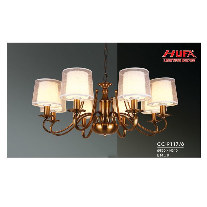 Đèn chùm cổ điển Hufa Ø830*H310, E14*8