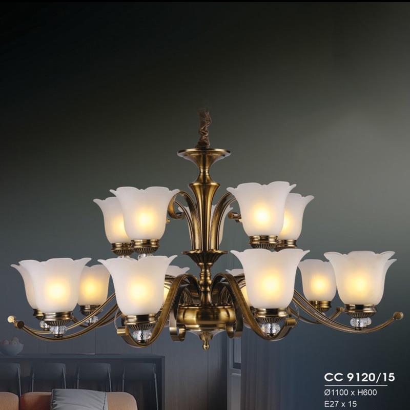 Đèn chùm cổ điển Hufa Ø1100*H600, E27*15
