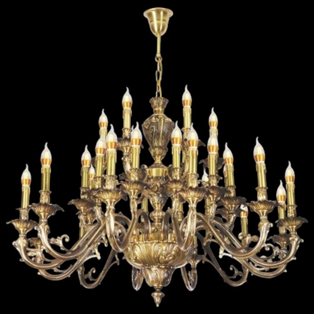 Đèn Chùm Đồng Ø1130 x H850