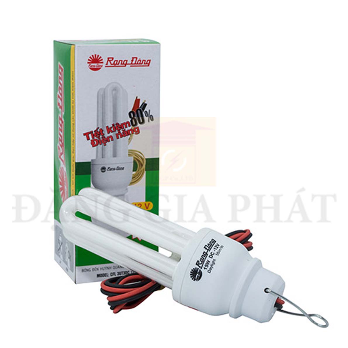 Bóng đèn Compact Rạng Đông 12V 15W