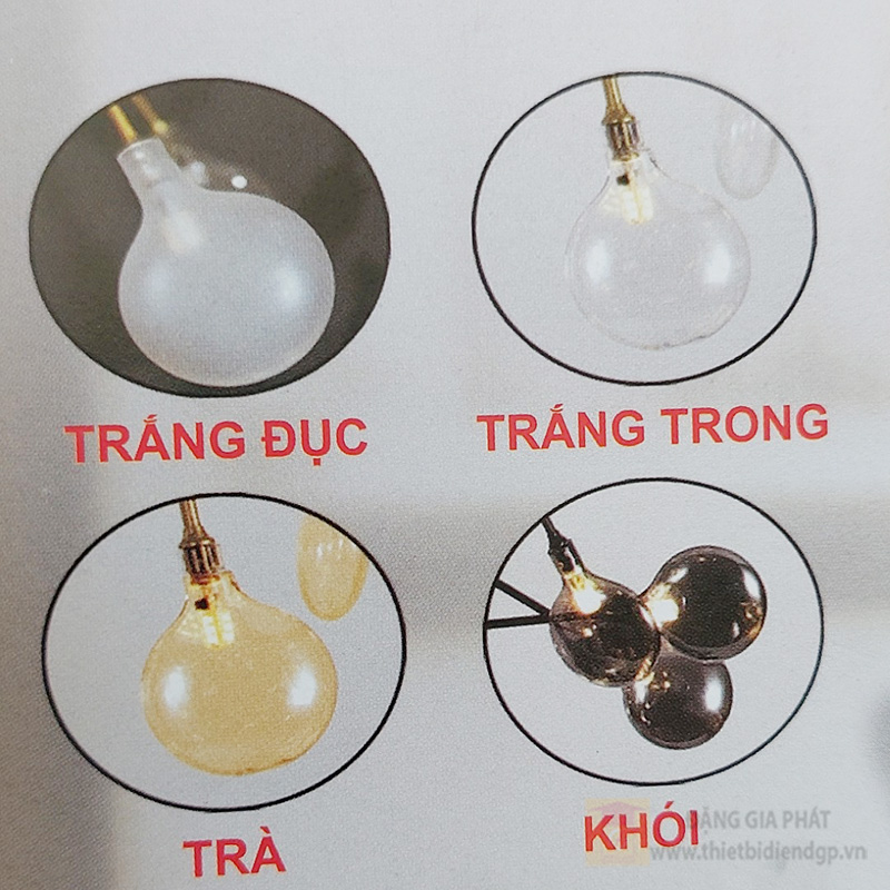 Đèn thả thiết kế TTKHERA ĐEN NGANG 27