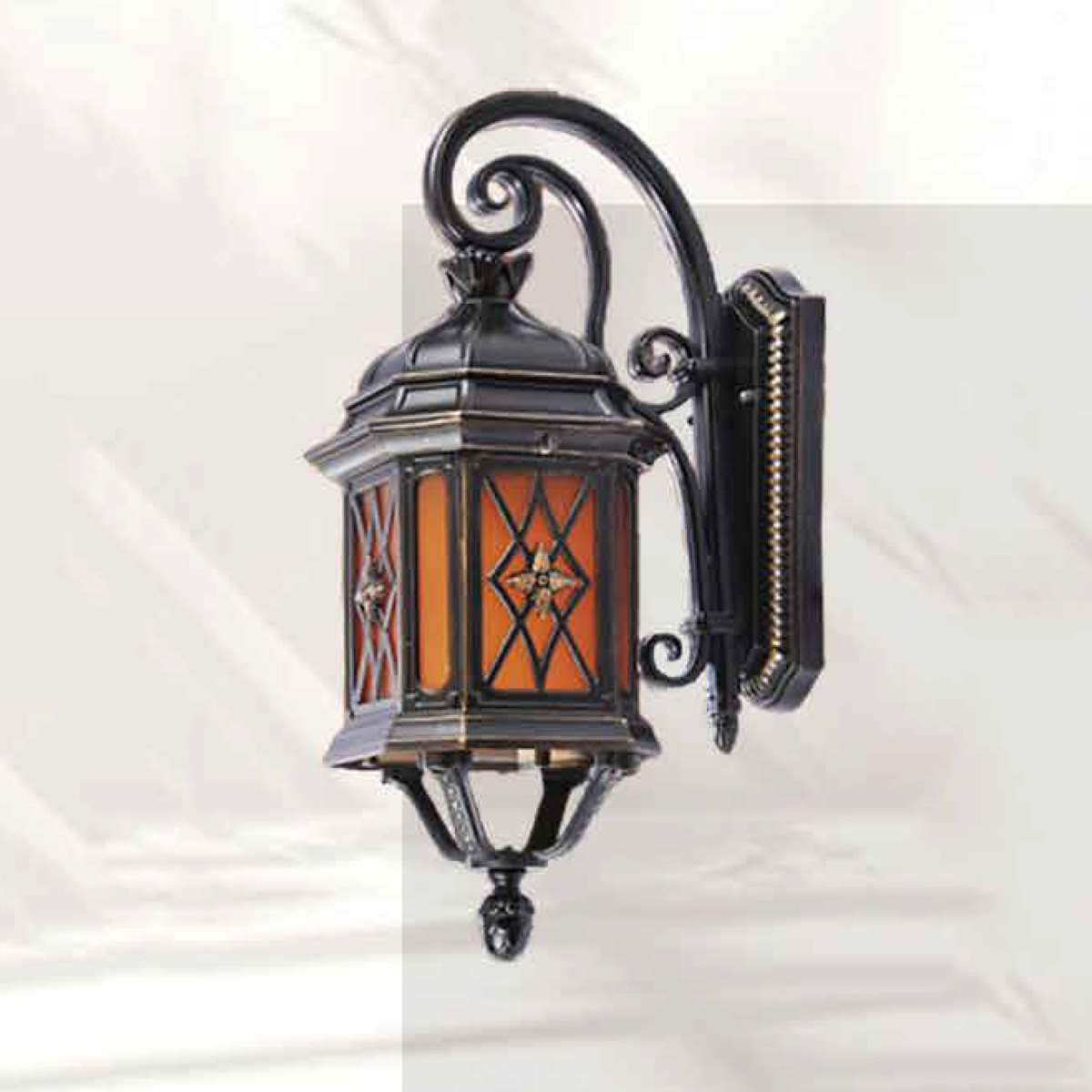 Đèn vách ngoài trời 355 Decor VNT25 W270*L180*H460