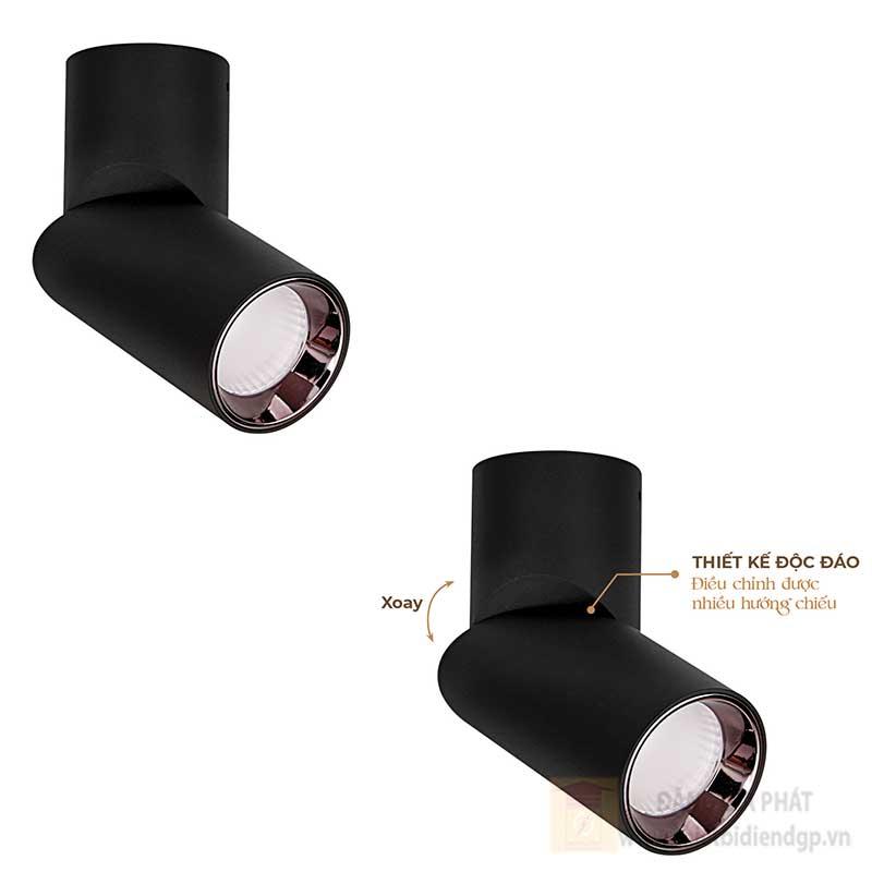 Đèn ốp trầnVinaled 9W mẫu C