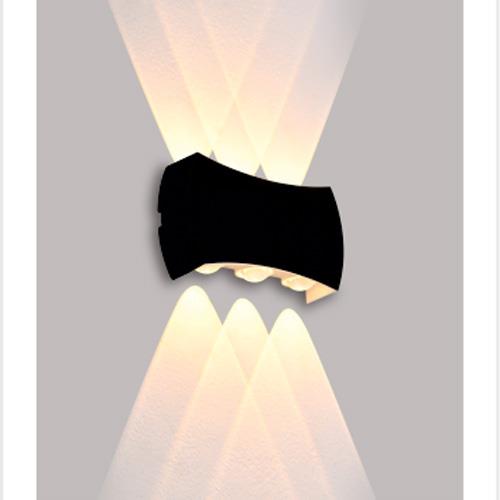 Đèn vách trang trí L165*W40*H80, LED 1W*6 - Bridgelux, Ánh sáng vàng