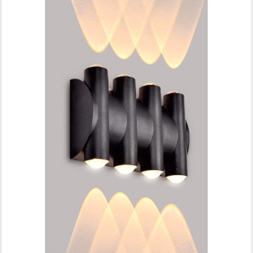 Đèn vách trang trí L185*W45*H110, COB 1W*8 - Bridgelux, Ánh sáng vàng