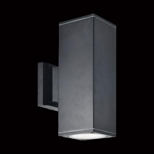 Đèn vách trang trí Ø90*H260 - LED 1W*7*2 - Ánh sáng vàng - IP65