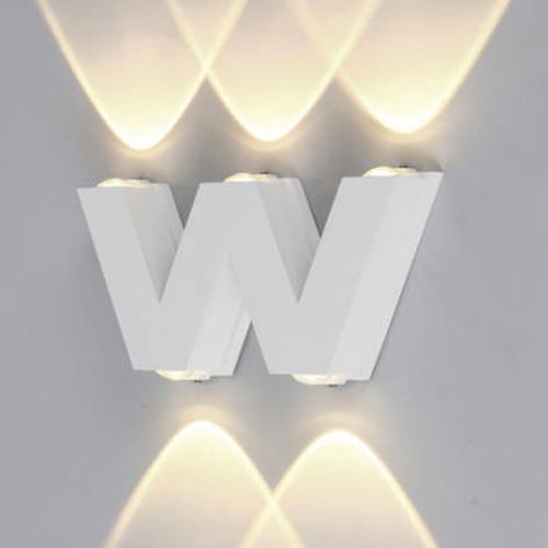 Đèn vách trang trí L222*W46*H115, LED 1W*5, Ánh sáng vàng