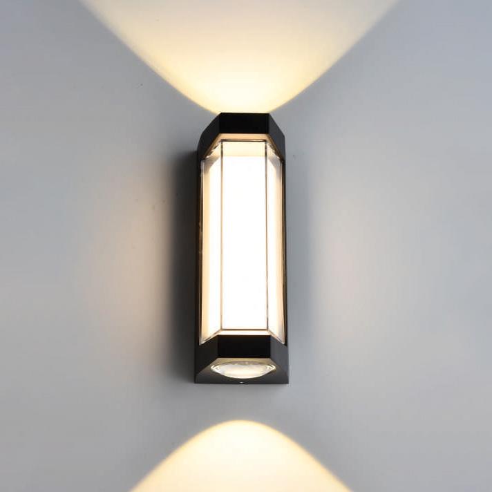Đèn vách trang trí L75*W85*H180, LED 5W*2+6W, Ánh sáng vàng