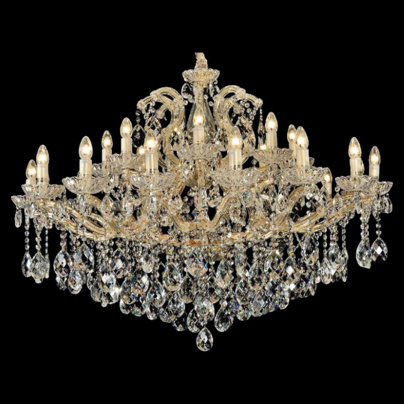 Đèn chùm nến pha lê L1200*H780