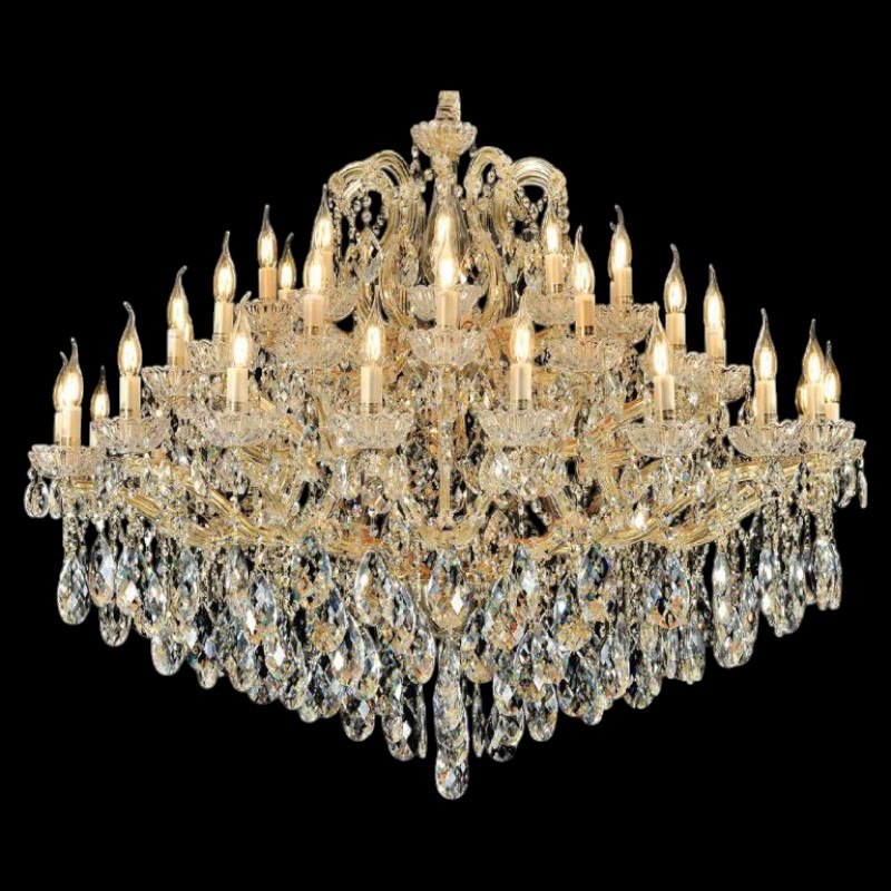 Đèn chùm nến pha lê L1500*H950