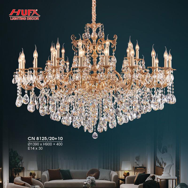 Đèn chùm nến Hufa Ø1390*H900+400, E14*30