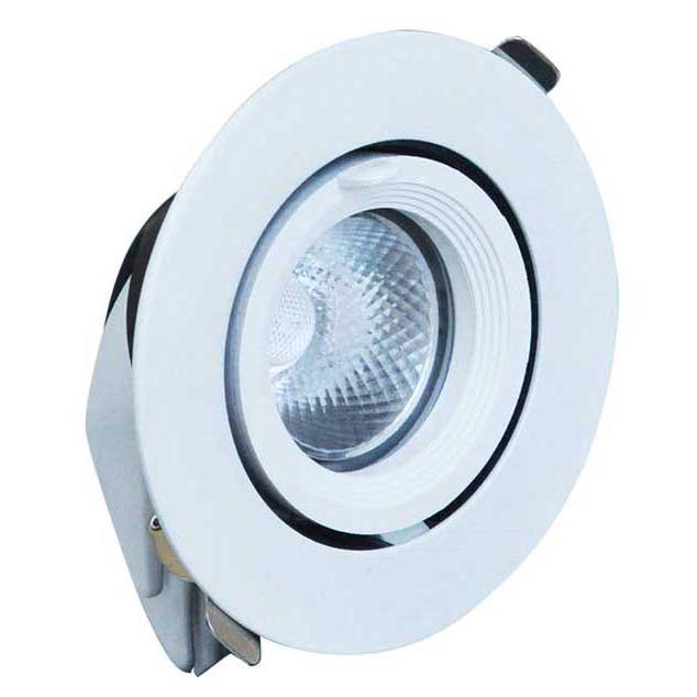 Đèn âm trần COB xoay góc 360