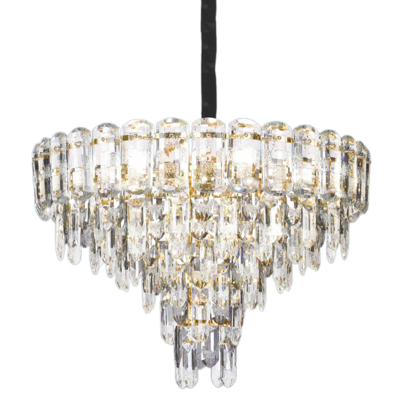 Đèn chùm pha lê SANO Ø600*H450 + 50cm - E14*L12