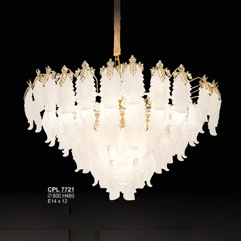 Đèn chùm pha lê Sano Ø800*L480 - E14*12