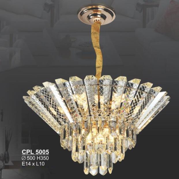 Đèn chùm pha lê Sano Ø500*H350, E14*L10