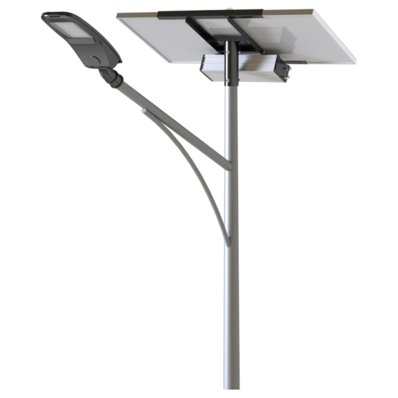 Đèn LED chiếu sáng đường năng lượng mặt trời CSD08 (HYBRID)