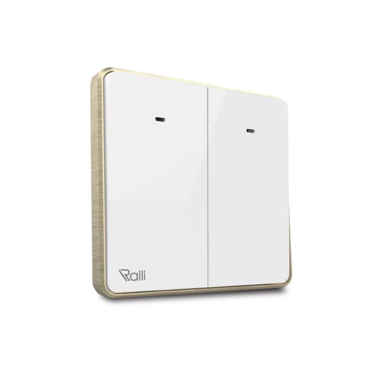 Công tắc cơ điện tử điều khiển Bluetooth 2 nút bấm CTC.BLE V1.02
