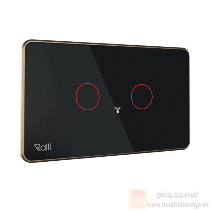 Công tắc điều khiển cảm ứng Wifi 2 nút bấm