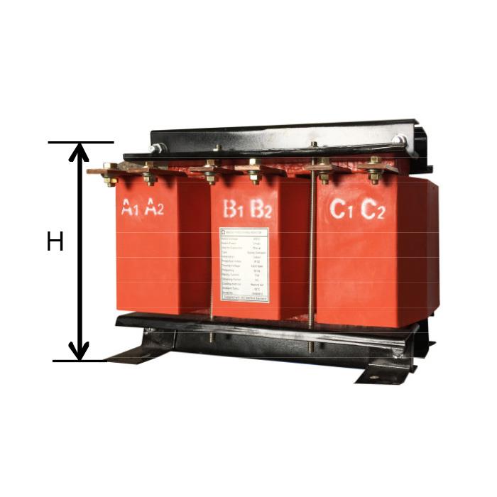 Cuộn kháng lọc sóng hài cho tụ bù, điện áp 230V - 7%, loại đúc khối EPOXY