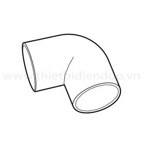 Cút chữ L không nắp Ø16-Ø50