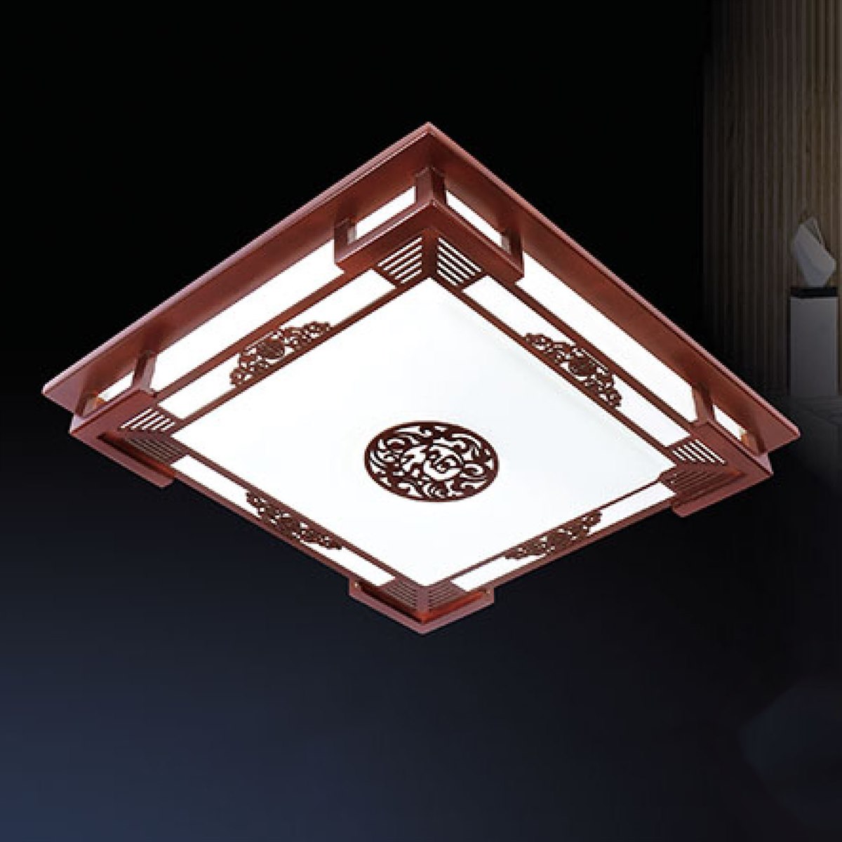 Đèn mâm gỗ Sano MG 10147 Ø520