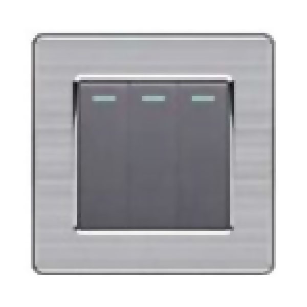 Bộ công tắc 3 nút nhấn 2 chiều DUHAL cổ điển S2 series