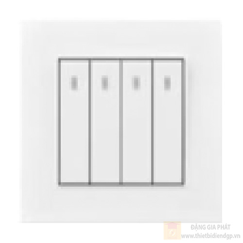 Bộ công tắc 4 nút nhấn duhal 2 chiều cổ điển K series