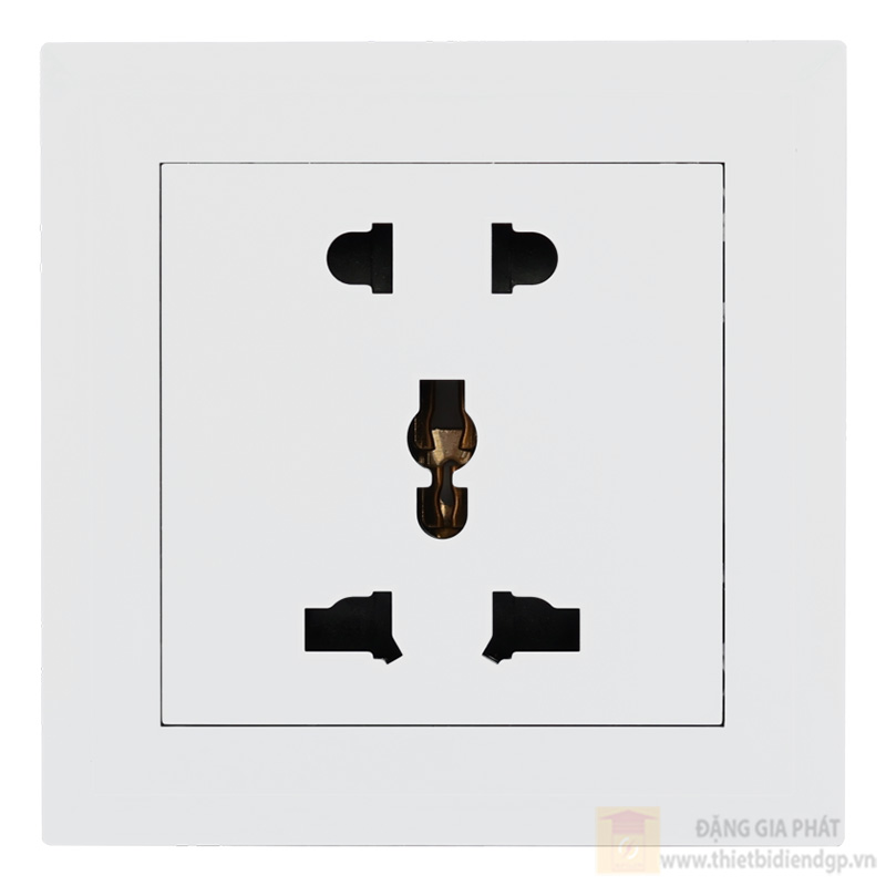 Bộ ổ cắm đa năng + 2 chấu Duhal cổ điển K series