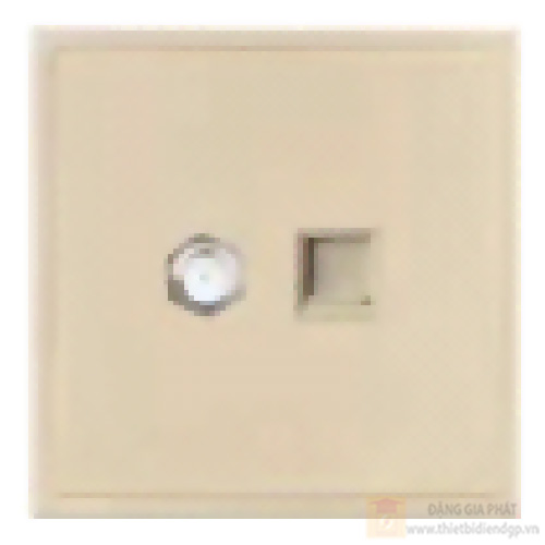 Bộ ổ cắm truyền hình vệ tinh và điện thoại duhal cổ điển S1 series