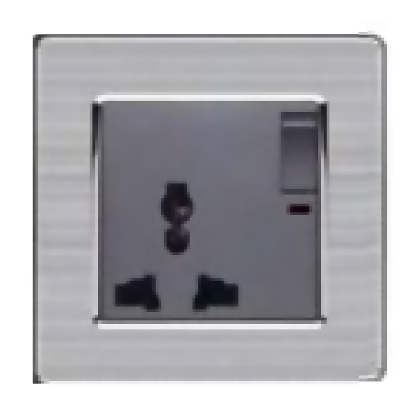Bộ ổ cắm đa năng có công tắc và đèn báo DUHAL cổ điển S2 series