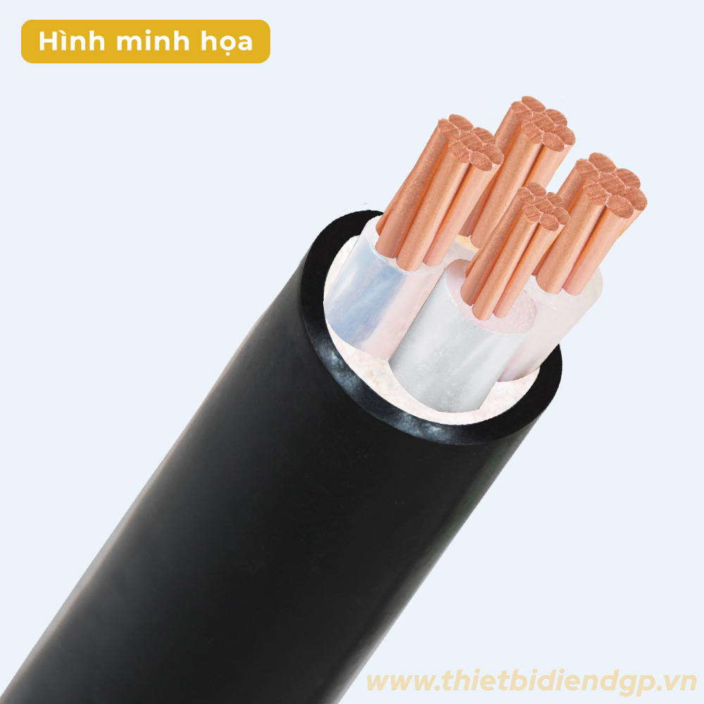 Cáp điện hạ thế ruột đồng CXV LiOA