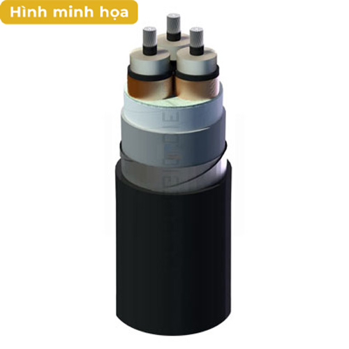 Cáp trung thế 24kV có chống thấm CXV/SE-DSTA LiOA IEC 60502-2