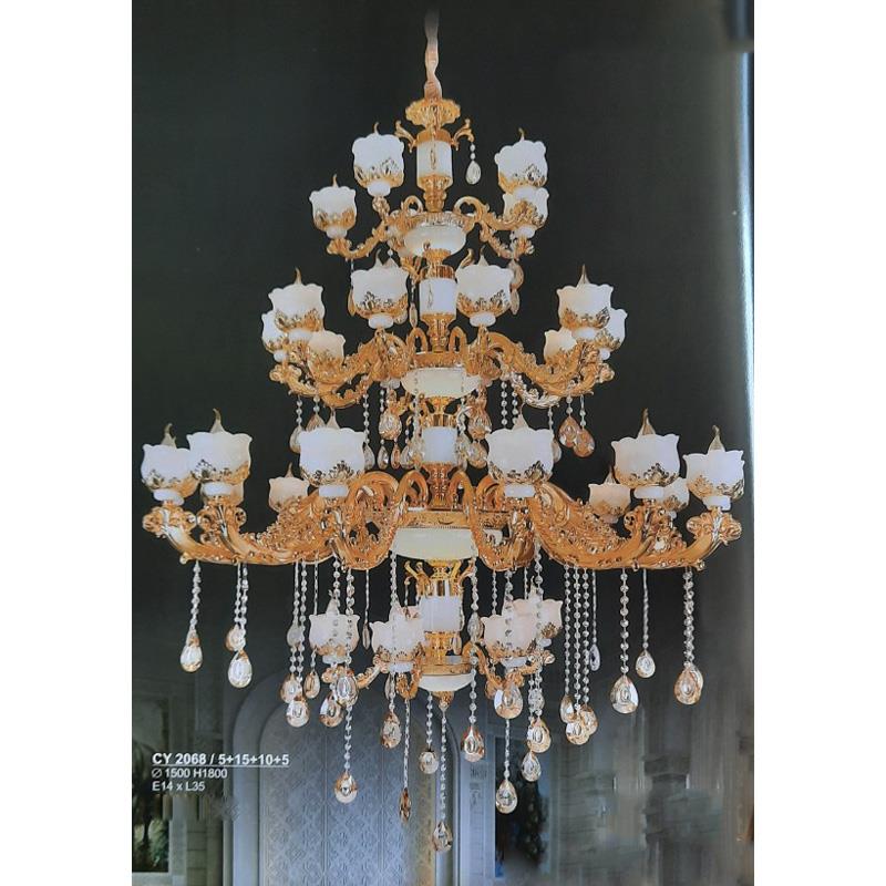 Đèn chùm hiện đại Sano Ø1500*H1800, E14*L35