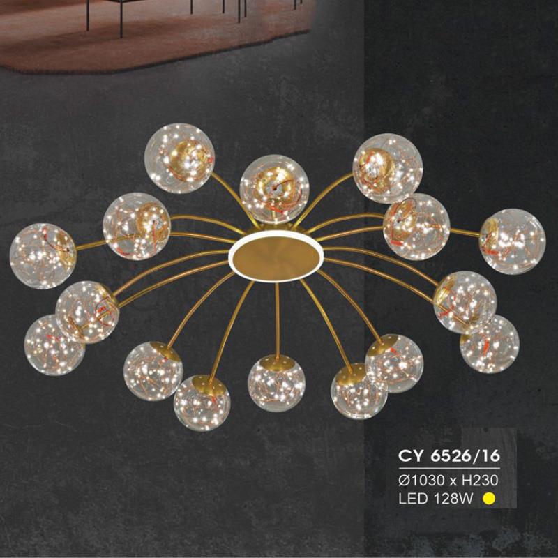 Đèn chùm Ý Hufa Ø1030*H230 - LED 128W, ánh sáng vàng