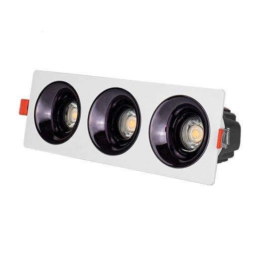 Đèn led âm trần rọi Turquosie DA-GL-3*12SSV247-V/TT/T