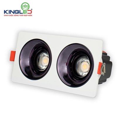 Đèn led âm trần rọi Turquosie DA-GL-2*12SSV168-V/TT/T