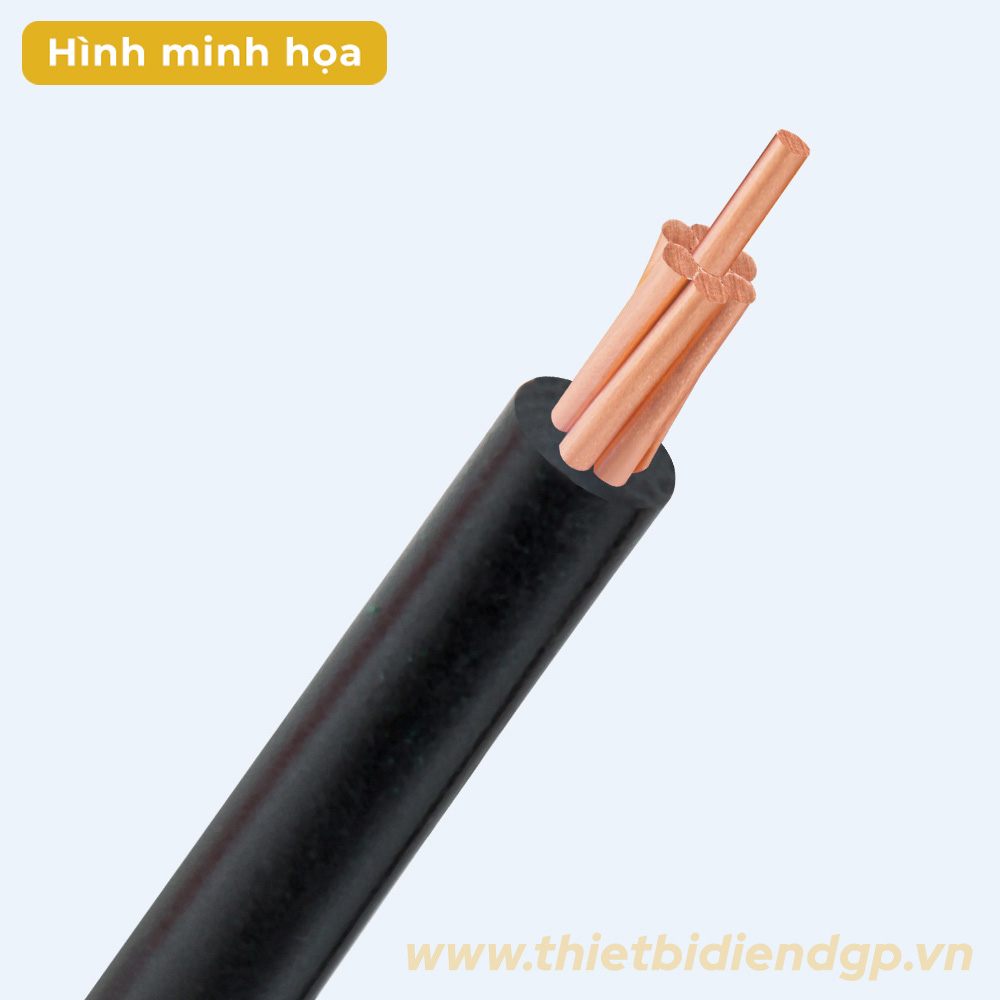 Cáp điện hạ thế ruột đồng CV LiOA