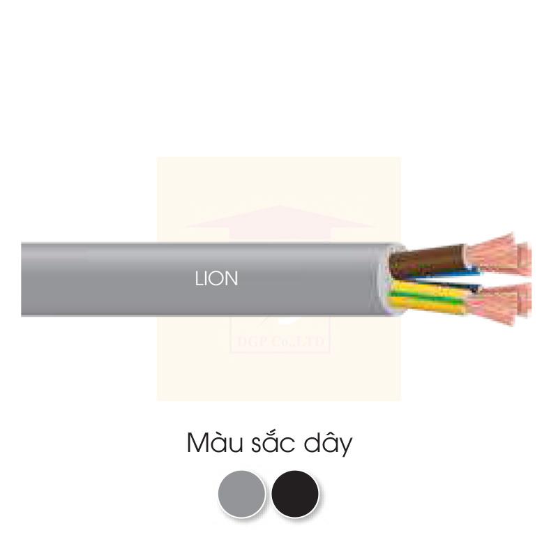 Dây tròn mềm VVCm 4 lõi Lion