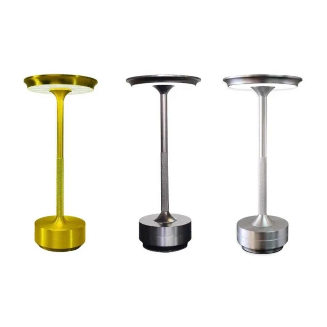 Đèn bàn 355 Decor DB04 cảm ứng 3 chế độ Ø130*H280 3W