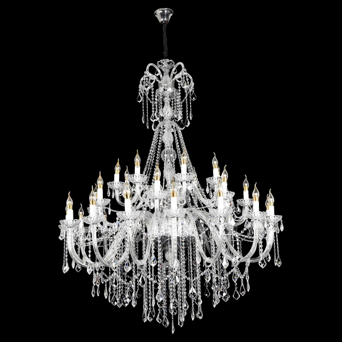 Đèn chùm pha lê nến D1400*H1400 - E14*32