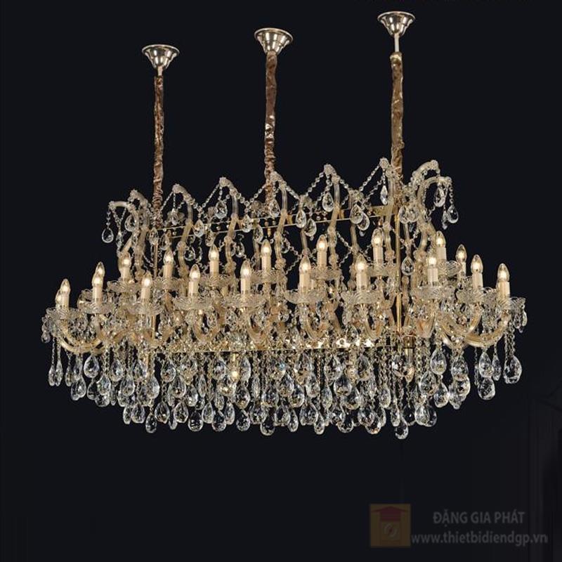 Đèn chùm Pha Lê Nến L1750*W800*H850 - E14*44