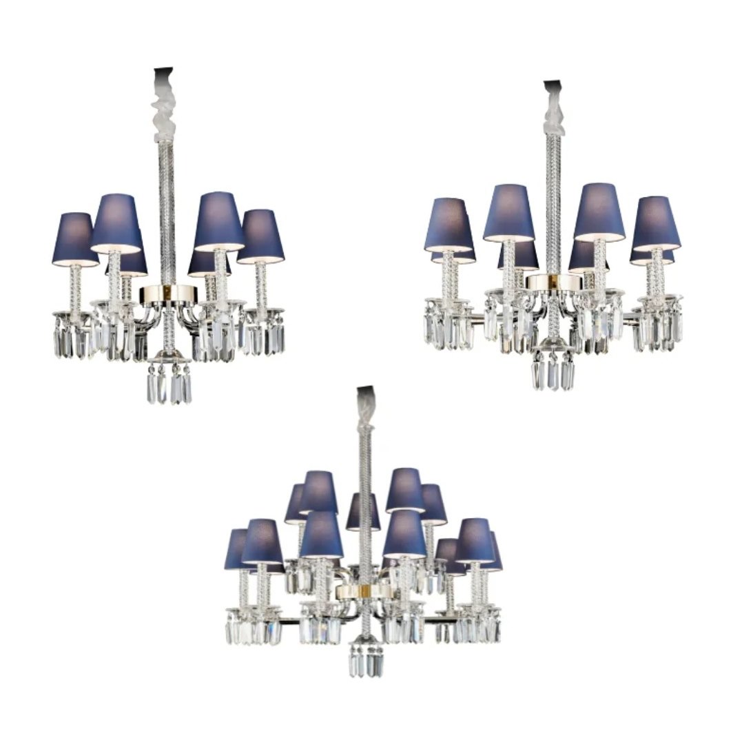 Đèn chùm Pha Lê K9 355 Decor DC8119