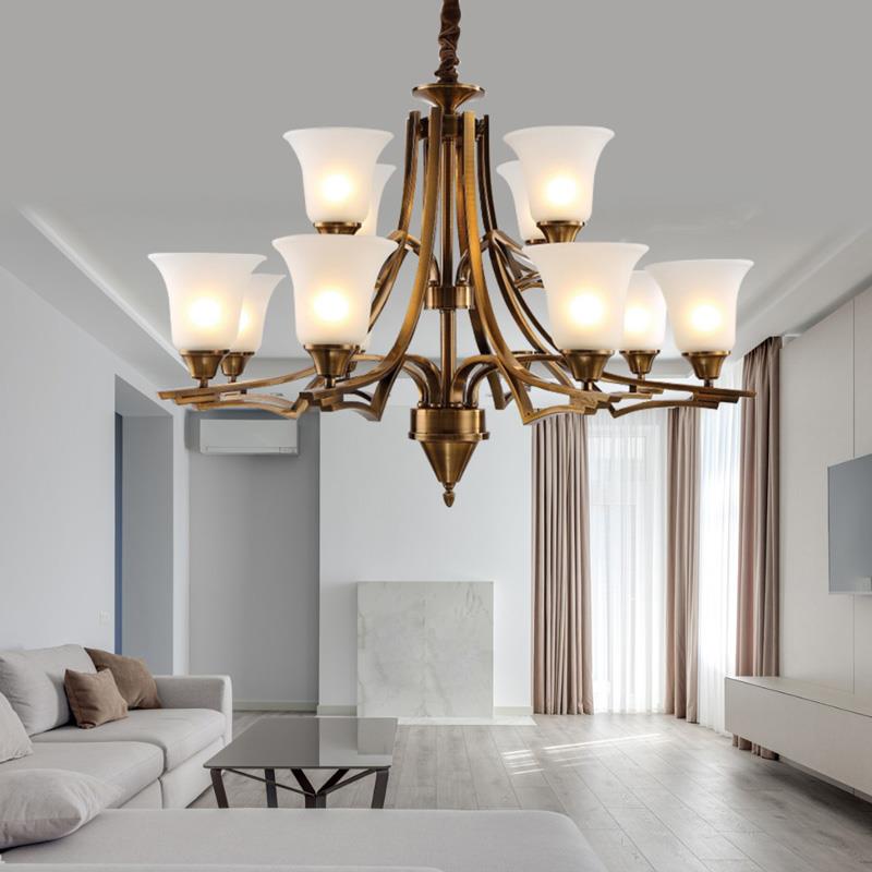 Đèn Chùm trang trí Ø940*H630, E27*(8+4)