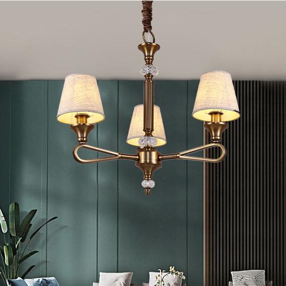 Đèn Chùm Nến Ø500*H500, E14*3
