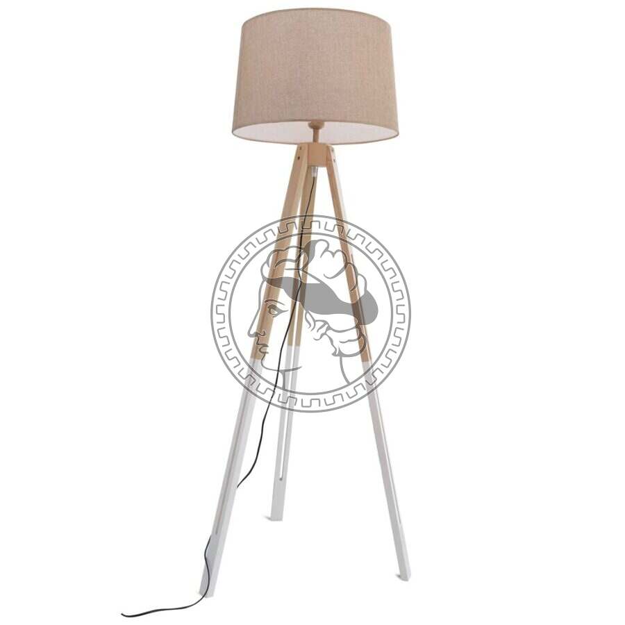 Đèn cây gỗ 3 chân cao cấp ML10864
