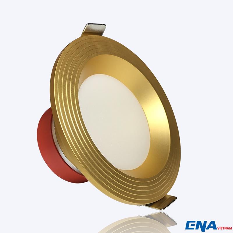 Đèn LED âm trần Downlight vỏ vàng DTK