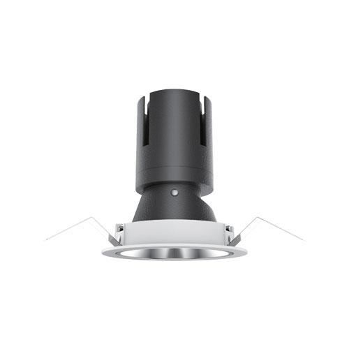 Đèn Spotlight âm trần viền tròn HS30 40W viền đen
