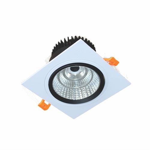 Đèn Led downlight vuông chiếu điểm âm trần 18W