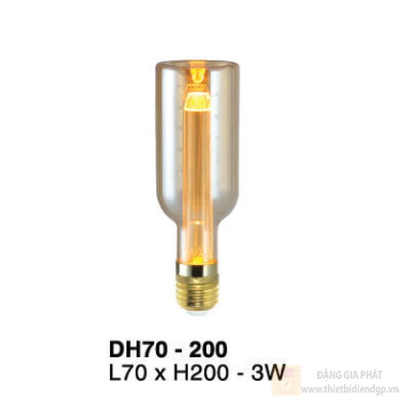 Bóng đèn trang trí DH70 - L70*H200-3W
