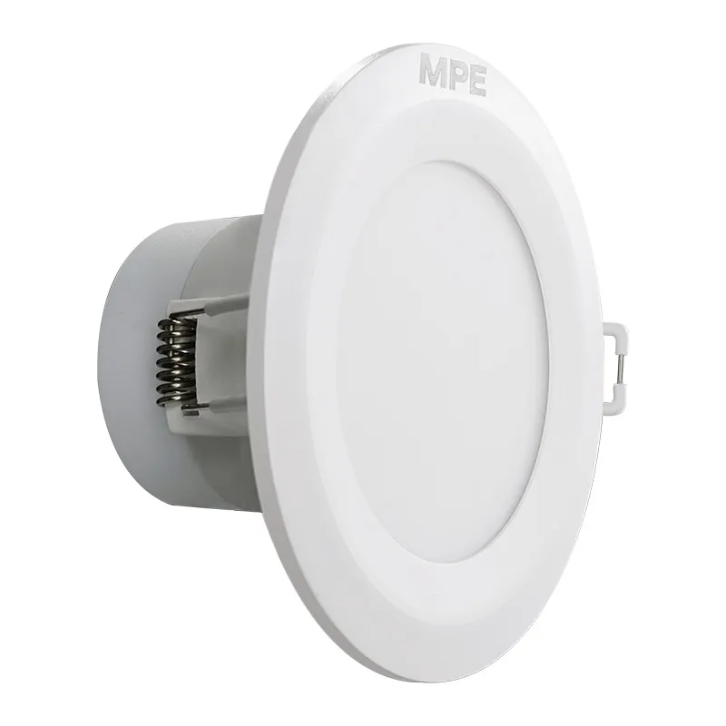 Đèn LED downlight MPE DLC 3 màu ánh sáng